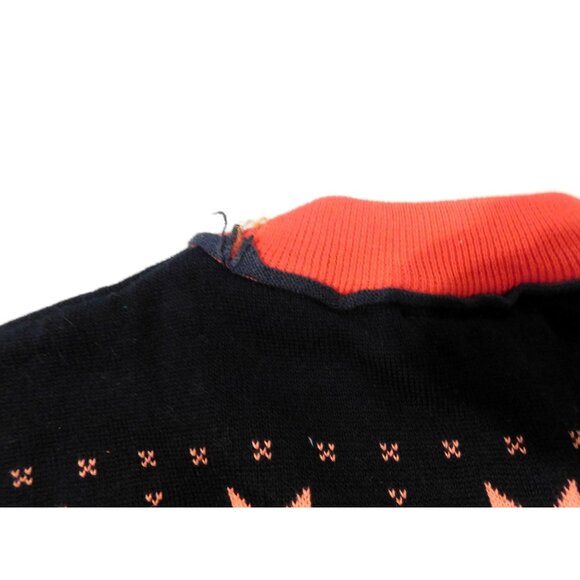 Choctaw Casino Christmas Sweater 2XL Red Green Black Reindeer Snowflake Cotton - Picture 11 of 12